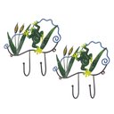 Ver imagem 7 de Gancho de Ferro para Chapeu Bolsa Bone Enfeite Sapo Infantil Pendura Kit com 2