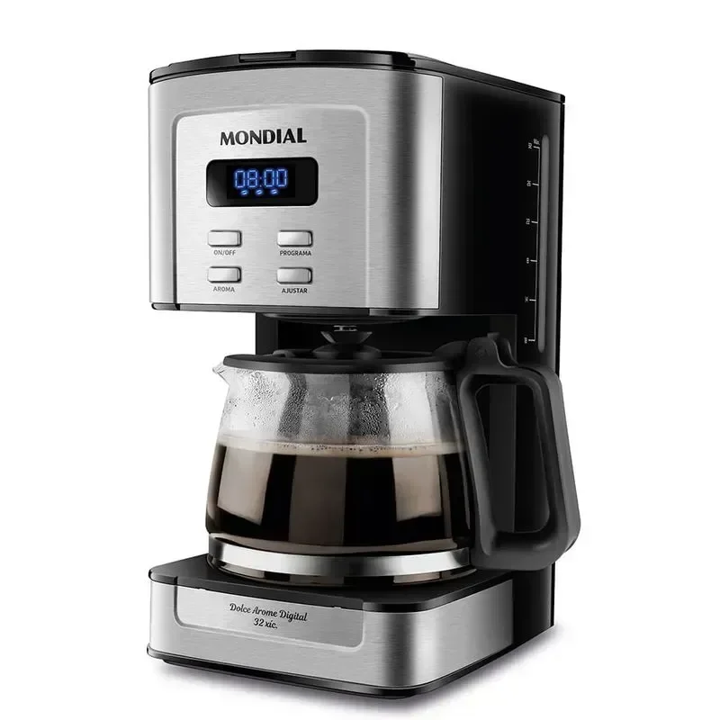 Ver imagem 3 de Jarra Importada Aço Escovado Cafeteira Mondial C-44-32x-sdi Digital