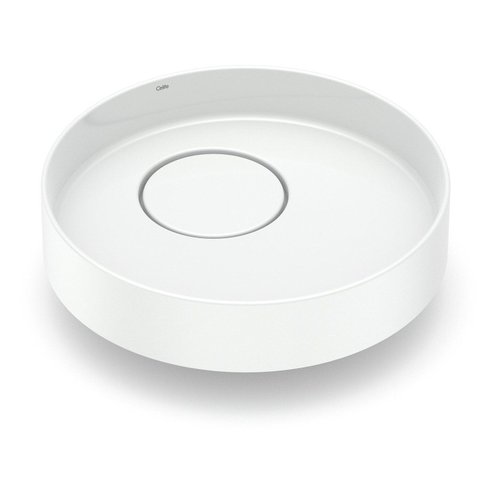 Cuba de Apoio Redonda sem Mesa 395cm Design D4 Celite