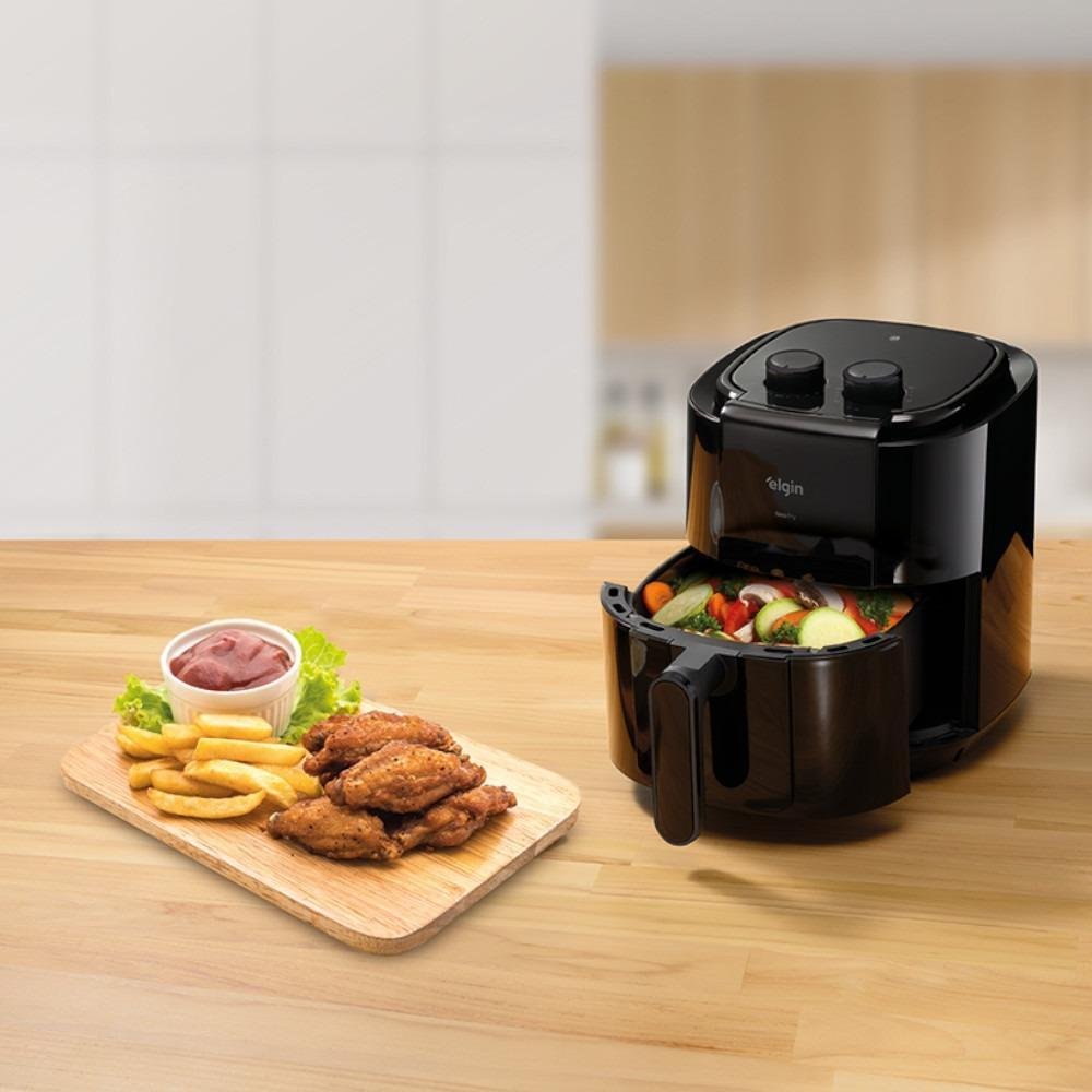 Fritadeira Elétrica Air Fryer 3,5l 1400w Start Fry Elgin - 9