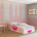 Ver imagem 1 de Cama Infantil Carriage Fantasy Rosa - Panorama Móveis