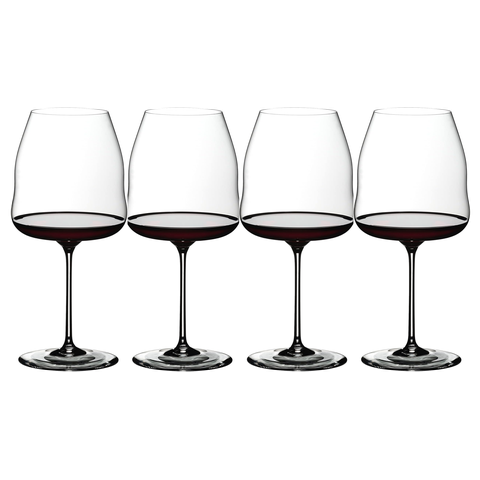 4 Taças Riedel Winewings Vinho Pinot Noir Nebbiolo 950ml
