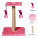 Ver imagem 4 de Arranhador para Gatos com Brinquedo Duplo Bolinha Antiestresse