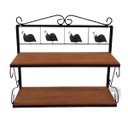 Ver imagem 7 de prateleira multiuso área gourmet ferro madeira artesanal rústico