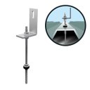 Ver imagem 1 de Estrutura Suporte Fixador Linha C Placa Painel Solar Inox para Telha Fibro ou Ondulada em Viga Metál