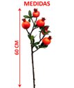 Ver imagem 5 de Kit 12 Plantas Fruta Romã Artificial Decoração Natal de 60cm