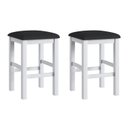 Ver imagem 7 de Conjunto Mesa para Sala de Jantar Dobrável com 4 Banquetas Branco