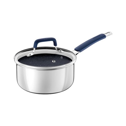 Panela Tramontina Romagna Aço Inox Cerâmico Black Stone 16 Cm 1,5 L