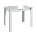 Ver imagem 3 de Conjunto Sala de Jantar Mesa com 2 Bancos Branco
