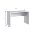 Ver imagem 5 de Conjunto Sala de Jantar Mesa com 2 Bancos Branco