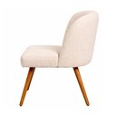 Ver imagem 7 de Kit 2 Cadeiras de Jantar Nora com Estrutura de Madeira Estofado Bouclé Off White Sallar Home