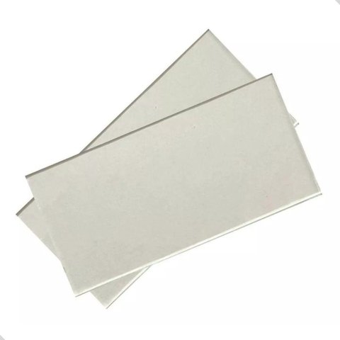 Lente Incolor Retangular para Máscara de Solda Kit 30 Pçs