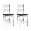 Ver imagem 6 de Conjunto Sala de Jantar Mesa Fixa com 4 Cadeiras Branco