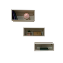 Ver imagem 2 de Nichos Decorativos Organizadores - Kit 3 Medidas - Branco
