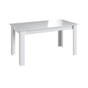 Ver imagem 4 de Conjunto Mesa de Jantar Mesa 4 Cadeiras Estofadas Moderno Amadeirado Branco