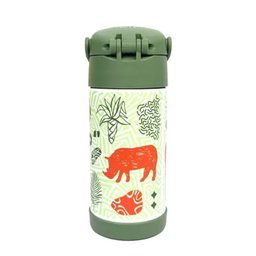 Garrafa Térmica Infantil Funtainer 355ml Reino da Selva - 4