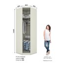 Ver imagem 3 de Canto Oblíquo Seletto 01 Porta Areia Hp - Henn