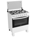 Ver imagem 1 de Fogão Delicato Plus 6 Bocas Forno Amplo de 84 Litros Mesa em Aço Inox e Acendimento Automático Clari