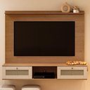 Ver imagem 4 de Painel Suspenso Tv 72 Pol 160 Cm 4671 Arly Cinamomo Off White