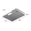 Ver imagem 5 de Depurador de Ar Parede Continental DC6PG 3 Velocidades Inox 110V