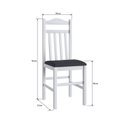 Ver imagem 7 de Conjunto Sala de Jantar Mesa Fixa com 6 Cadeiras Branco