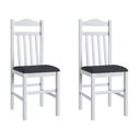 Ver imagem 6 de Conjunto Sala de Jantar Mesa Fixa com 6 Cadeiras Branco