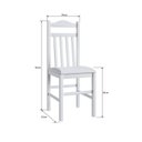 Ver imagem 5 de Conjunto Sala de Jantar Mesa Fixa com 6 Cadeiras Branco