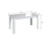 Conjunto Sala de Jantar Mesa Fixa com 6 Cadeiras - 3