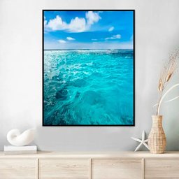 Quadro Decorativo Natureza Fotografico com Moldura Caixa,  ideal para ambiente de Sala e quarto - 2