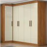 Quarto Modulado de Canto Madrid com 5 Portas e 2 Gavetas Maxel - 2