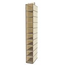 Ver imagem 2 de Estante Sapateira Vertical 10 Divisorias Organizador Cabideiro Armario Prateleiras Closet