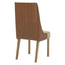 Ver imagem 3 de Cadeira para Mesa de Jantar Ivy Kit 02 Peças Corano Caramelo Creme – Henn
