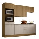 Ver imagem 3 de Cozinha Compacta 5 Peças com Tampo 270cm Elegance Luciane Móveis