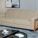 Ver imagem 1 de Sofá Living 176cm Veludo com Molas e Pés em Madeira Tokio