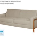 Ver imagem 4 de Sofá Living 176cm Veludo com Molas e Pés em Madeira Tokio