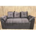 Ver imagem 5 de Conjunto de Sofá 2 e 3 Lugares Paris Suede Marrom