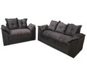 Ver imagem 1 de Conjunto de Sofá 2 e 3 Lugares Paris Suede Marrom