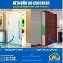 Ver imagem 2 de Porta Pivotante de Alumínio Maxx Preto Direita - 210x100