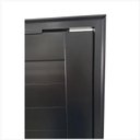 Ver imagem 3 de Porta Pivotante de Alumínio Maxx Preto Direita - 210x100