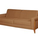 Ver imagem 2 de Sofá Living 216cm Veludo com Molas e Pés em Madeira Tokio