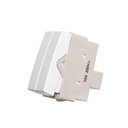 Ver imagem 2 de 6 Tomada Embutir 3 Pinos 10a + 4 Interruptor Duplo Simples + 4 Interruptor Simples Sleek Branco Marg