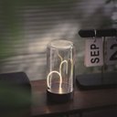 Ver imagem 2 de Luminaria Lampada Filamento Magnetico Minimalista Moderno Touch 3 Niveis Decoraçao Enfeite Quarto Es