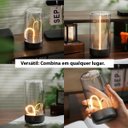 Ver imagem 7 de Luminaria Lampada Filamento Magnetico Minimalista Moderno Touch 3 Niveis Decoraçao Enfeite Quarto Es