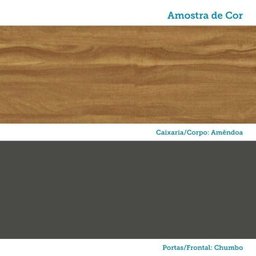 Cozinha Completa Modulada com 5 Peças 13 Portas e 2 Gavetas com Vidro e Tampo Itália Espresso Móveis - 10