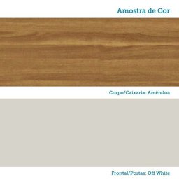 Cozinha Completa Modulada com 5 Peças 13 Portas e 2 Gavetas com Vidro e Tampo Itália Espresso Móveis - 10
