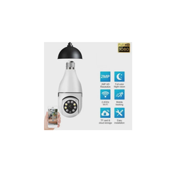CAMERA SEGURANCA LAMPADA SMART WIFI FULL HD 1080P MIC FOTO SD LEY-90 VISAO NOTURNA - 4