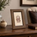 Ver imagem 5 de Porta Retrato de Mesa Decorativo com Vidro para Foto Marrom 10x15cm Decorar Casa, Quarto