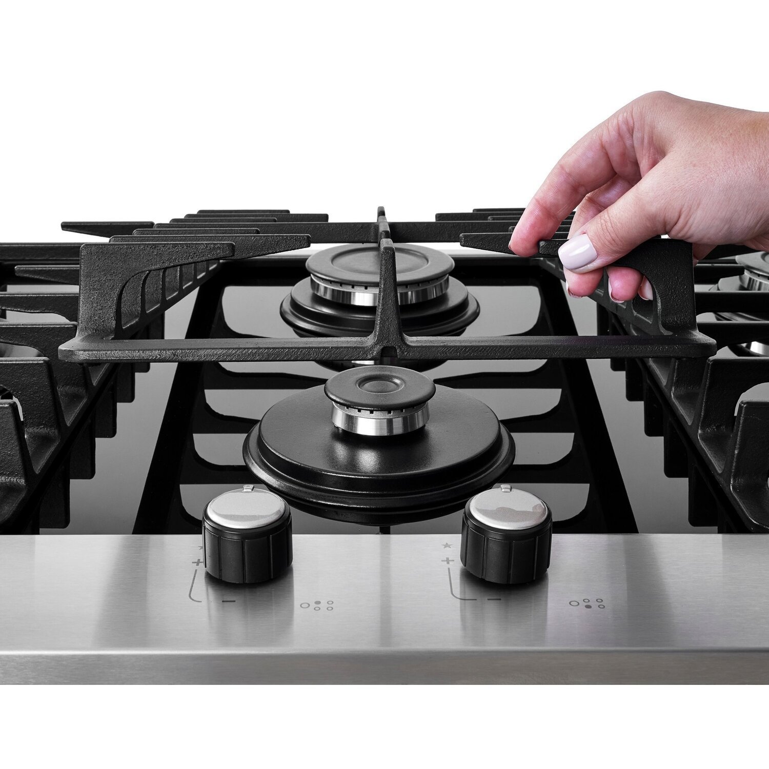 Cooktop Fischer 5 Bocas Platinium Gás Bivolt - 4