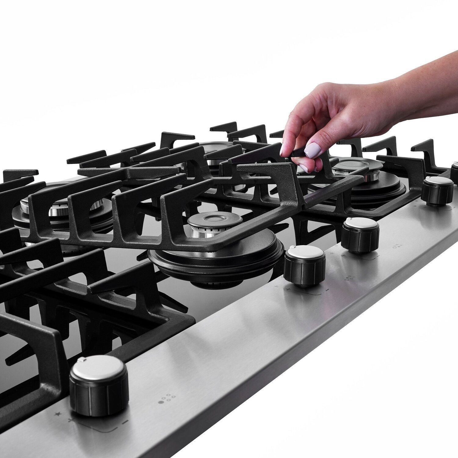 Cooktop Fischer 5 Bocas Platinium Gás Bivolt - 3