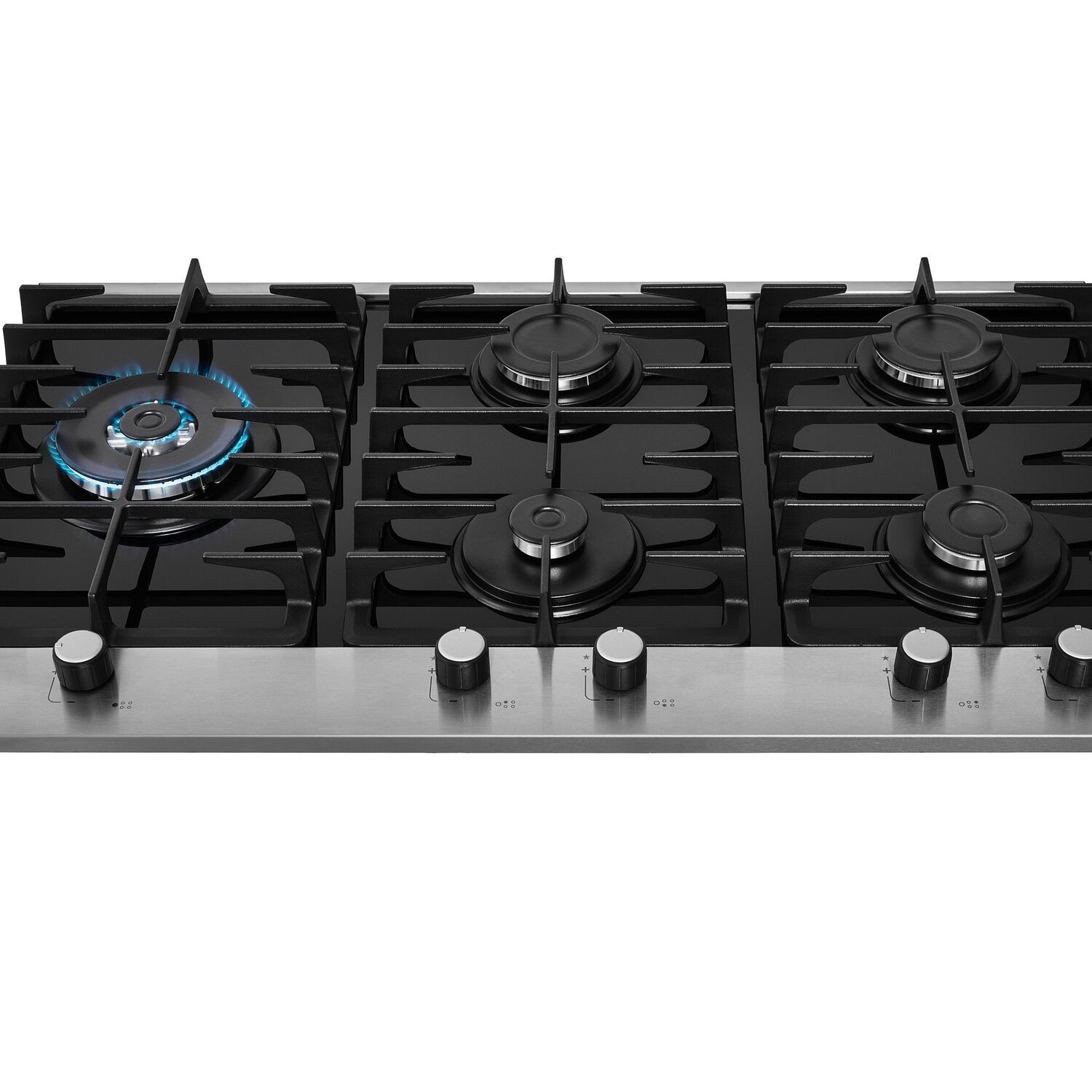 Cooktop Fischer 5 Bocas Platinium Gás Bivolt - 1